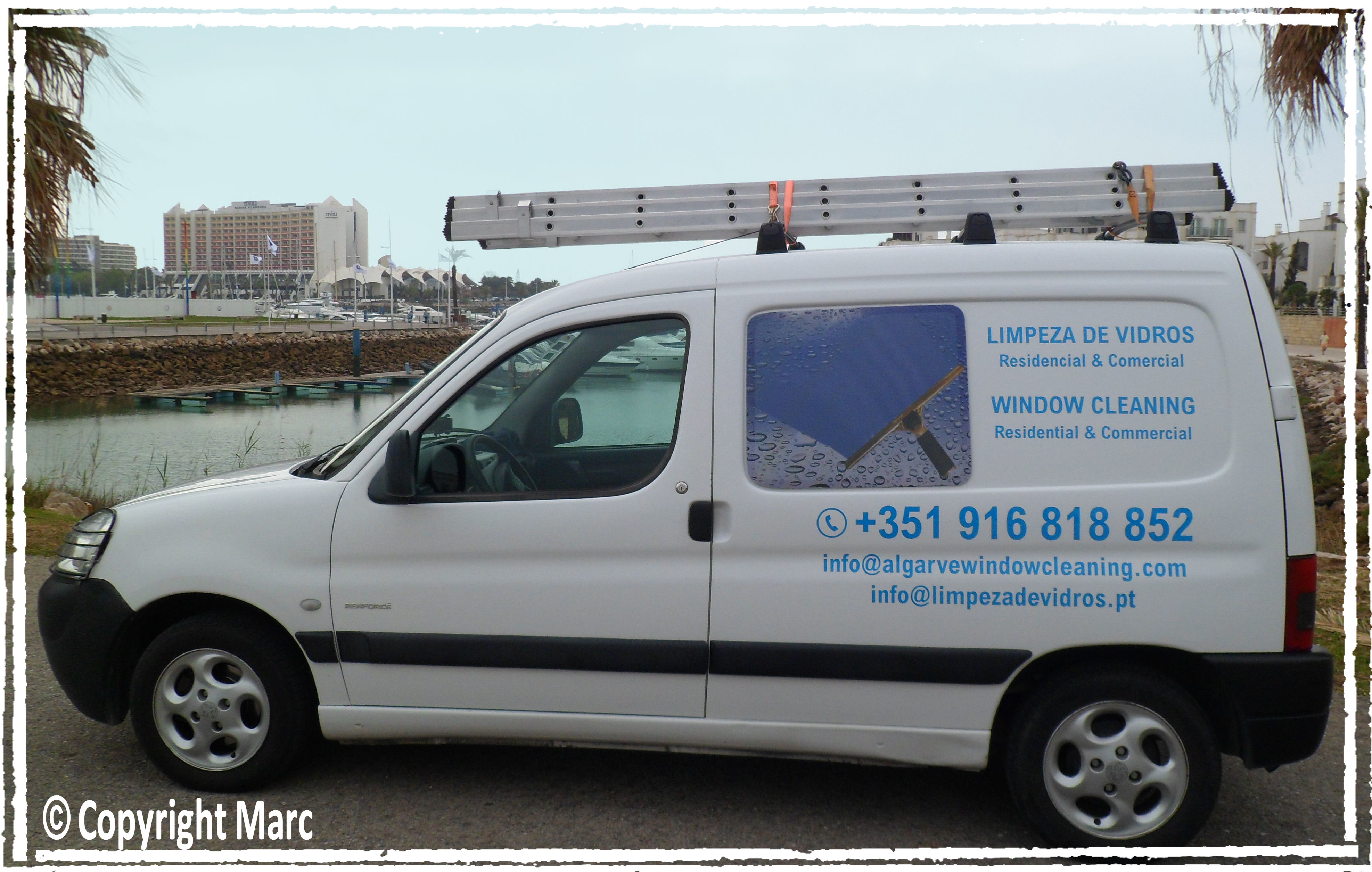 Algarve Window Cleaning Van